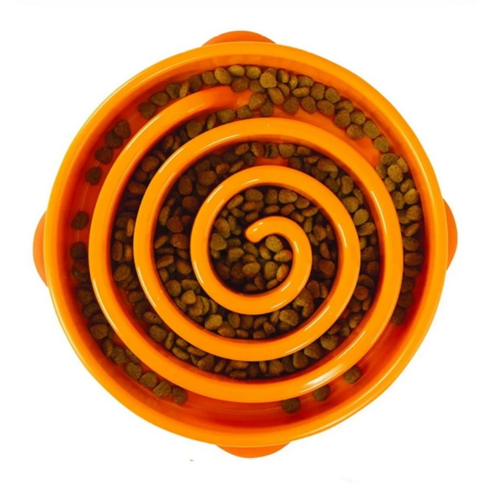 Outward Hound Outward Hound Fun Feeder Bowl Orange Large